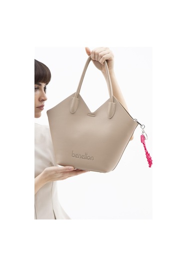 Benetton Kadın El Çantası Bnt1518 Ten Ten