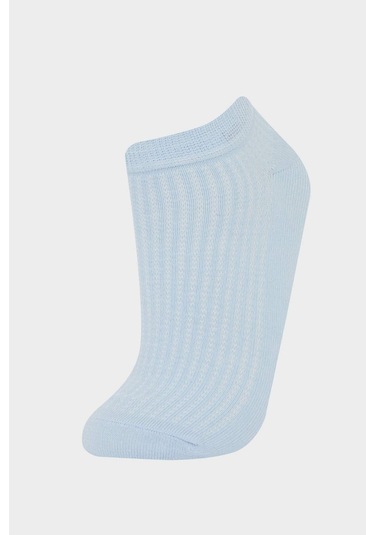 DeFacto Kadın 5'li Pamuklu Patik Çorap F5431AXNSKR1