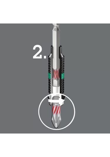 Wera 840/1 Btz Bits, 2.5 X 25 Mm