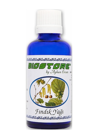 BioStore Soğuk Sıkım Fındık Yağı 50 ML