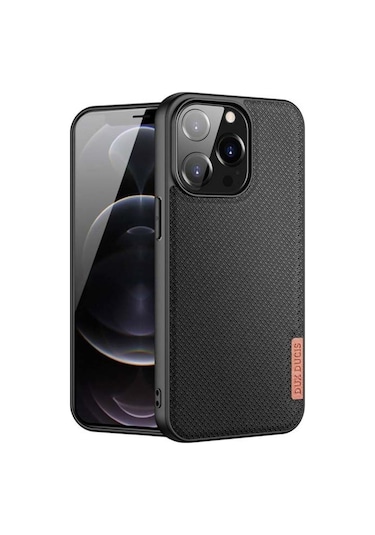 Dux Ducis Fino Serisi Iphone 13 Pro Max Kilif Premium Dokuma Sil 301893717 - Renk / Yesil