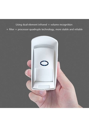 Moly Yunboo Ct70 Kablosuz 25kg Evcil Hayvan Engeli Pır Sensörü - 12m Algılama, 110 Geniş Açılı Güvenlik Alarmı