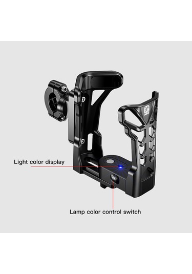 Bisiklet Su Şişesi Tutucu Dönebilir Motosiklet Içecek Yb24981-2 Siyah Siyah