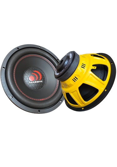 Masive M12pro Ultra 1500w 400 Rms Bas 30 Cm