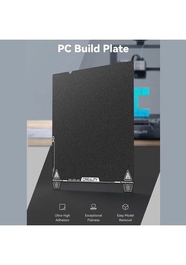 Novahub Geeksen Creality 3d Yazıcı Plakası 3 Adet 235x235mm, Esnek Çelik Baskı Platform