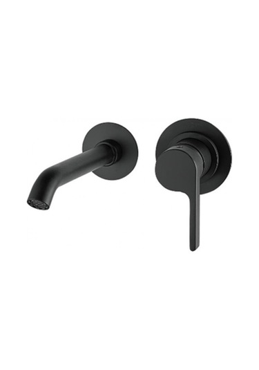 İtalyan Webert- Do Re Mi Ankastre Lavabo Bataryası Mat Siyah Dr830606560