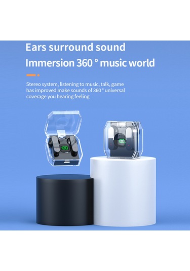 Ximistore9 K30 Dijital Rgb Işık Efektli Tws Kablosuz Kulaklık - Spor Ve Egzersiz İçin Mükemmel Ses Kalitesi