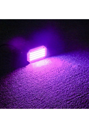 Reedark 48 Ledli Mini Stroboskop Işığı - Rgb Renkli, Kumandalı, Otomatik/ses Aktifli, Ktv/bar/parti İçin Alüminyum Kasa, Avrupa Şarjı Diğer