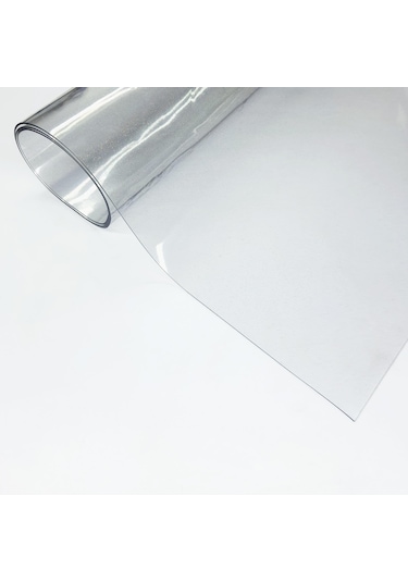 Simli 1,6Mm Kalın Şeffaf Pvc Masa Örtüsü