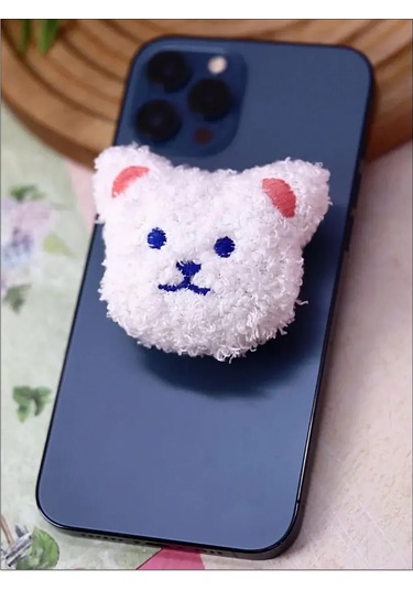 Cronax Kızlar İçin Telefon İçin Yapışkan Tabanlı Ayıcık Popsocket 338733665