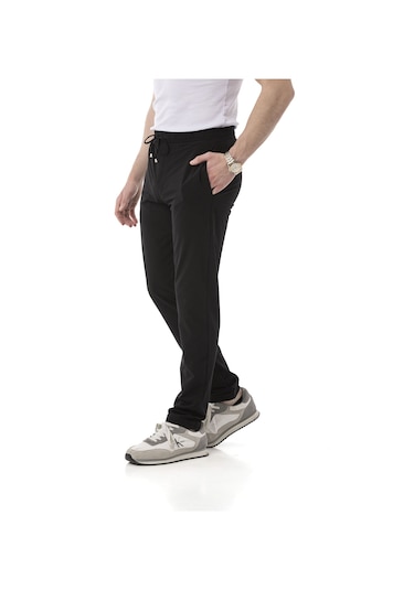 Monox Erkek Slim Fit Likralı Jogger Pantolon Siyah