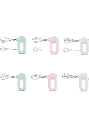 Cbtx Kablosuz El Elektrikli Yumurta Çırpıcı Kek Mikseri, Özellikler: Çift Çubuk Yeşil Soğan A Yeşil