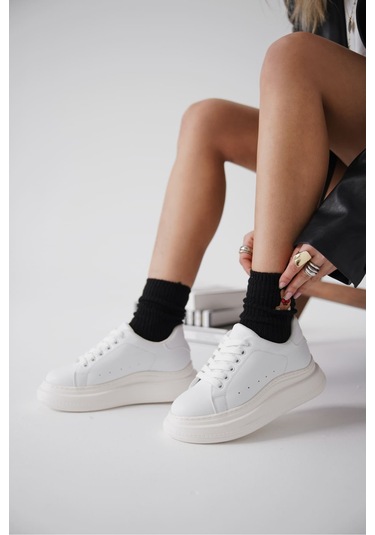 Bella Beyaz Kadın Spor Ayakkabı Beyaz