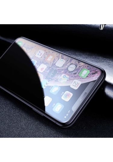 Mobilteam Apple Uyumlu iPhone 14 Plus Anti-dust Privacy Temperli Ekran Koruyucu