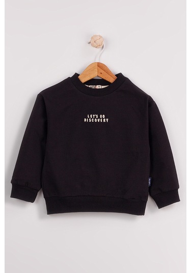 Erkek Çocuk Sweatshirt Siyah