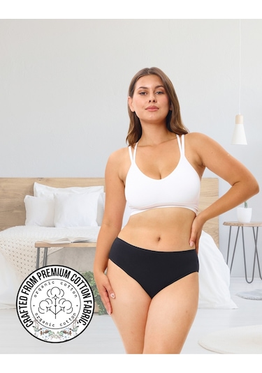 Alya Underwear Kadın Külot Basic Slip Renkli Pamuklu Iç Çamaşırı 10'lu Paket Multicolor-x32 Multicolor - X40