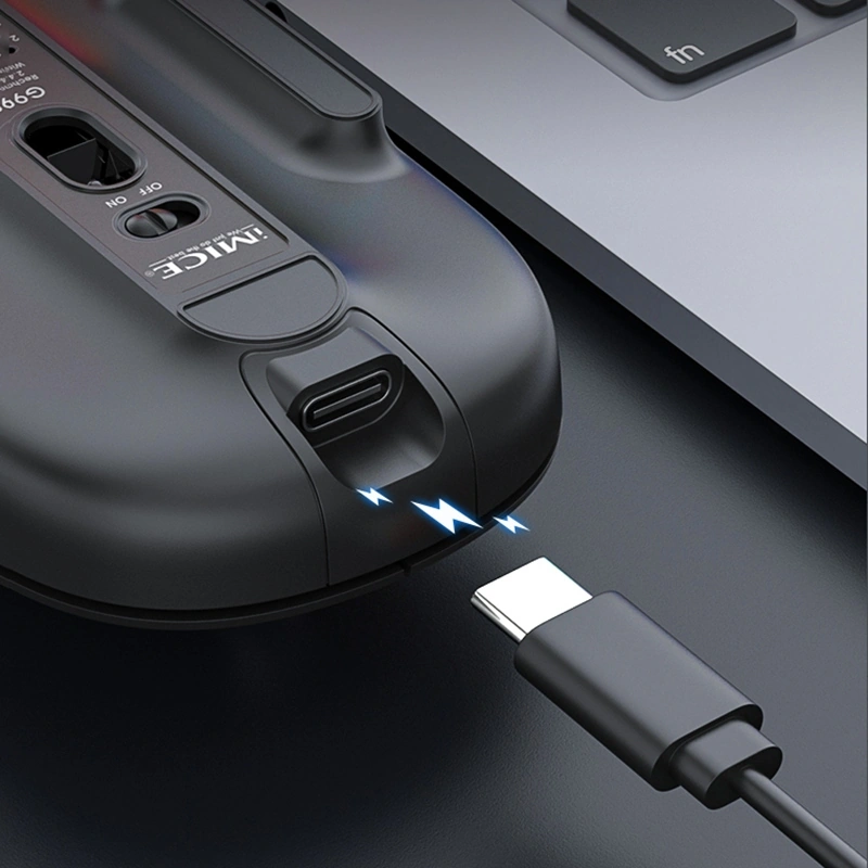 Sones İmıce G901 Bluetooth Çift Modlu 7 Düğmeli Sessiz Kablosuz Oyun Faresi Diğer