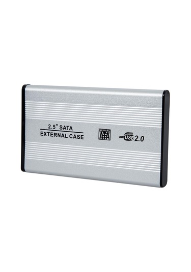 SpeedUF USB 2.0 Sata Harici 2.5 Hdd Harddisk Kutusu Gümüş