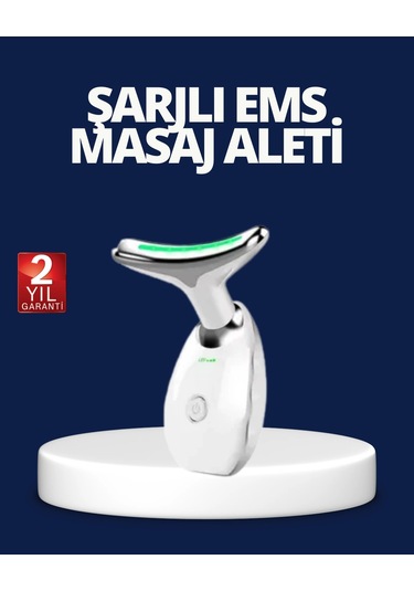 Yüz Boyun Sıkılaştırıcı Cilt Bakım Ems Mikro Akım & Kırışıklık