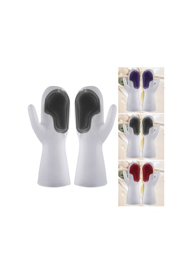 Konesam Ev İşleri İçin Çok Amaçlı Temizlik Eldiveni - Bulaşık, Zemin Ve Araba Temizliği İçin Pratik Ve Dayanıklı