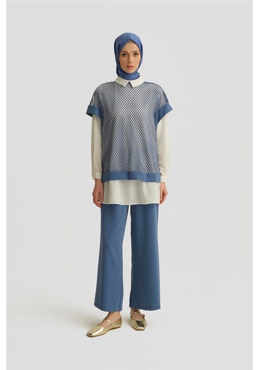 Armine Trend Takım 24yt633 İndigo Mavi