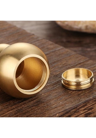 7cm Yaratıcı Kabak Dekoru Cilalı Pürüzsüz İyi Şanslar