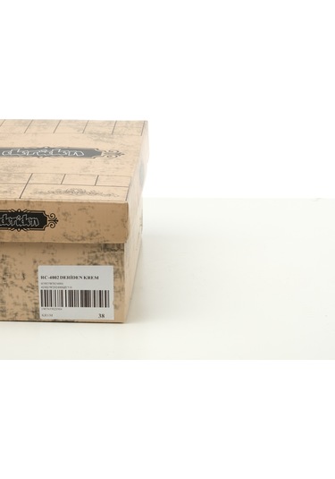 Topuklu/ Stiletto Kadın Rc-4002 Deriden Krem Krem