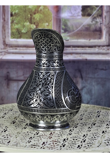 Sultan Tuğralı Keski Osmanlı Bakır Sürahi