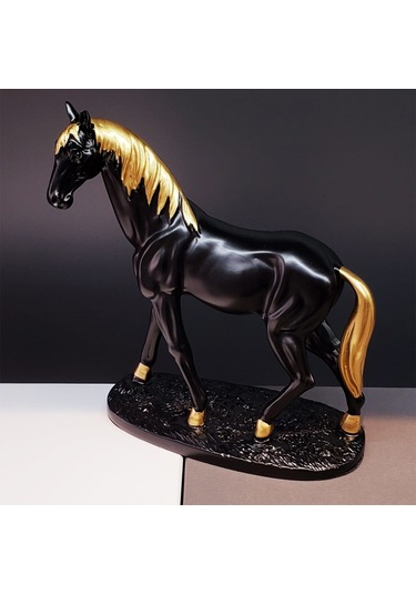 Büro Ev Ofis Hediyesi İçin Dekoratif At Tasarımlı Biblo