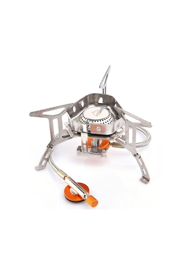 Widesea Rüzgar Geçirmez Kamp Gaz Sobası Brülör WSS-207/for Flat Tank Çok Renkli