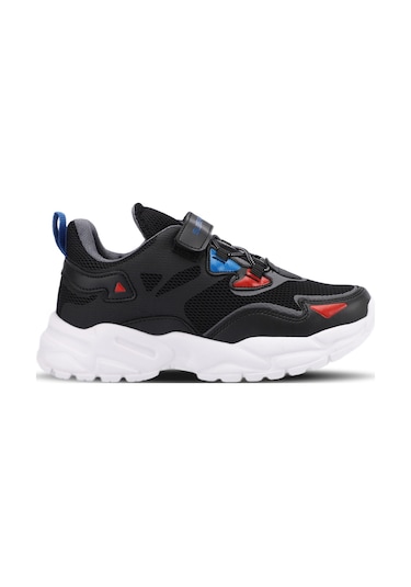 Slazenger  Kajal I Çocuk Cırt Cırtlı Siyah Sneaker
