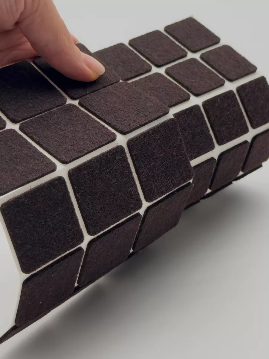 Hey Case Mobilya İçin Keçe Etiket Seti 250586462 Kahverengi