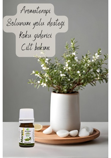 Einnatur Mersin (Myrtle) Uçucu Yağı %100 Saf Myrtus Communis Essential Oil 5 ML