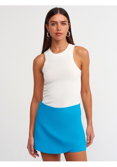 Dilvin B Yaka Triko Atlet Ekru