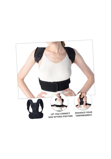 Nefes Alabilen Duruş Duruş Bandı Duruşları Kadın Kambur Destek Alt Brace -