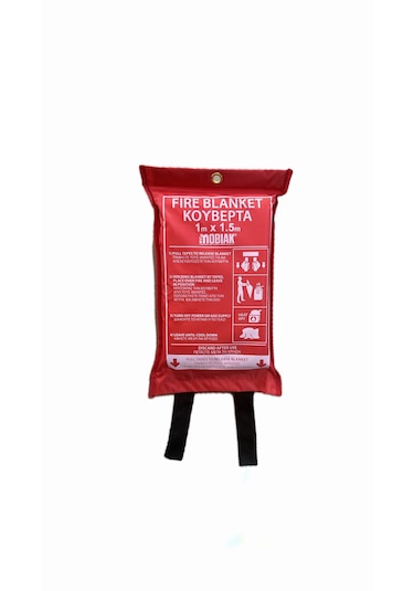 Mobıak Marka / Ithal Yangın Battaniyesi 1,0x1,50 Soft Pack