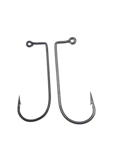 Muqzı Spor Aksesuarı 100 Adet Yüksek Karbon Çelik 90 Derece Jig Balık Oltaları Açık Deniz Okyanus Balıkçılığı İçin 4