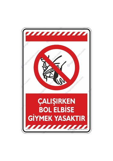 Çalışırken Bol Elbise Giymek Yasaktır (546153337)
