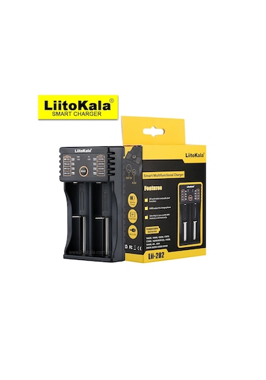 Conventions1 Liitokala Lii-202 18650 Şarj Cihazı