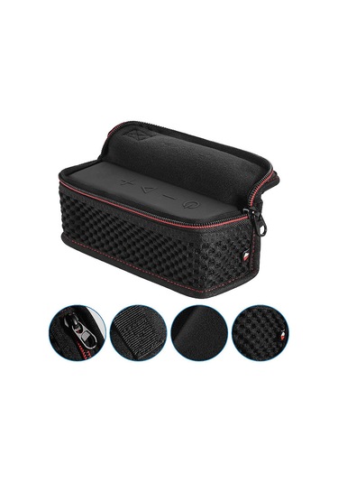 Skycity Anker Soundcore 1/2 İçin Dayanıklı Taşınabilir Hoparlör Çantası - Çift Ağızlı, Konforlu Taşıma, Kesici Nesnelere Dayanıklı Siyah