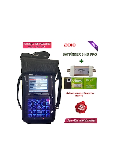 Satfinder 5 Hd Pro Profesyonel Uydu Bulucu 2018 Model