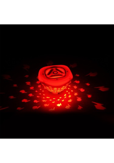 Youmex Yüzülebilen Balık Desenli Led Işık - 6 Farklı Renk Modu 2 Dinamik + 4 Statik - Havuz, Banyo, Bar Partisi Dekorasyonu 1 Adet, Pil Dahil Değil Mavi