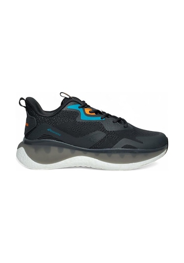 Celira Pnr Gri Siyah Triko Erkek Sneaker Spor Ayakkabı Siyah