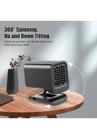 12v Araba Katlanır Isıtıcı Kış Ön Cam Ön Cam Buz Çözme Isıtıcısı 9729