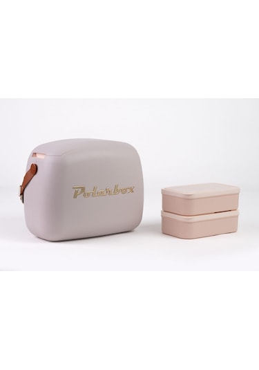 Polarbox Cooler 6 Lt - Perla Gold Yemek Termosu Çift Katman Karışık Çok Renkli