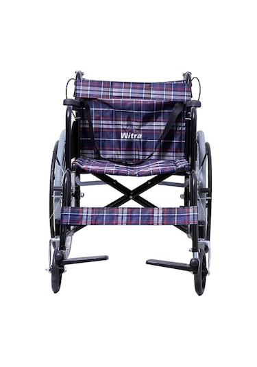 Witra Manuel Tekerlekli Sandalye Ekose Kumaş