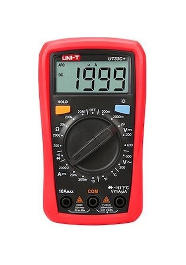 Digital Multimetre Ut33c+ 600v
