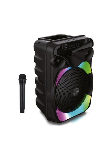 Auris Kln170 10w 8 İnç Kablosuz Mikrofonlu Rgb Bluetooth Hoparlör