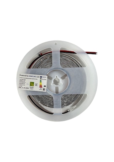 Samsung Şerit Led Samsung Ledli 2835 Smd 6500k Şerit Led 12v 14.4w Ip20 5m