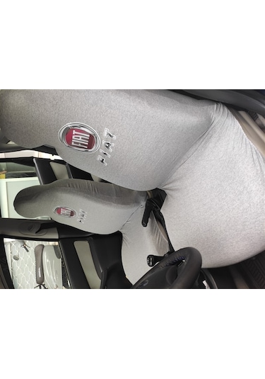 Fiat Gri Oto Atlet Servis Kılıfı 4 Parça Ser-0051